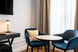 Posezení v ubytování Hotel Rubens-Grote Markt