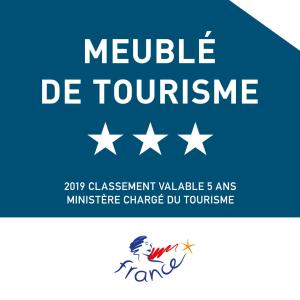 a poster for a melville de tournament with white stars at Chalet Cyclamens- 65m2 plein centre des Carroz - WIFI & parking! in Les Carroz d'Araches