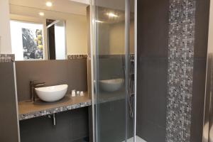 Koupelna v ubytování Cellamare Suite & Spa