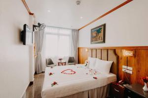 TV a/nebo společenská místnost v ubytování Hanoi Asia Hotel