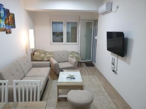 Istumisnurk majutusasutuses Ivana Apartments