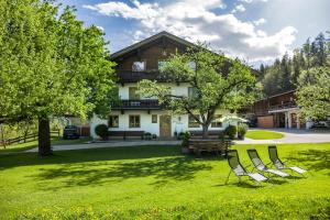 Zahrada ubytování Urlaub am Bauernhof Windhaghof