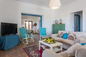 Χώρος καθιστικού στο Villa Ammaliante