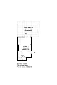 De plattegrond van The Armadale Road Residence