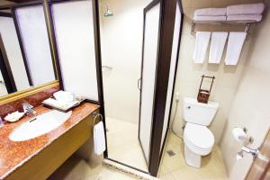 A bathroom at Boracay Tropics Resort Hotel