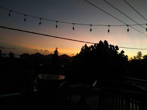 Blick auf den Sonnenuntergang/Sonnenaufgang von des Hotels aus oder aus der Nähe