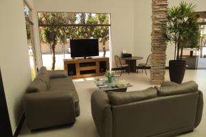 Μια τηλεόραση ή/και κέντρο ψυχαγωγίας στο Terras Hotel