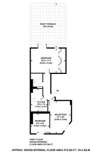 De plattegrond van The Armadale Road Residence