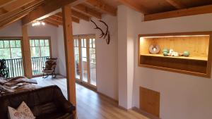 Posezení v ubytování Ferienhaus Saxenauer