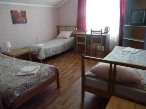 Кровать или кровати в номере Гостевой дом "Маныч-Гудило"