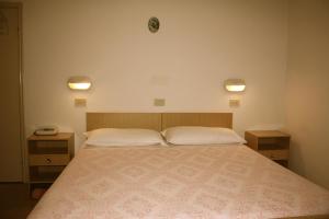Postel nebo postele na pokoji v ubytování Albergo Villa Dionori