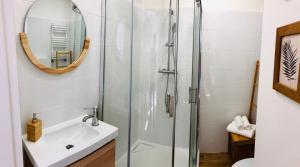 Kúpeľňa v ubytovaní Apartament Poznańska24