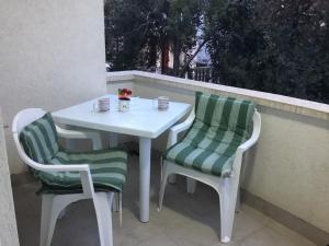 Balkón nebo terasa v ubytování DK Apartmani