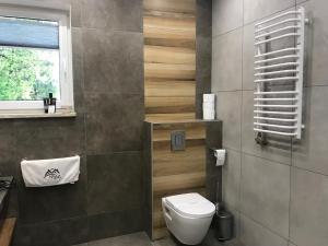 Et badeværelse på Willa przy skoczni dom wakacyjny + 42 billeder