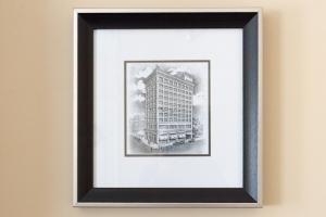 Půdorys ubytování Gaslamp Plaza Suites
