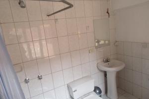 Koupelna v ubytování Hospedaje Kamila