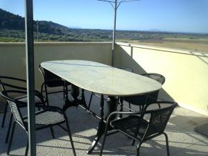 A balcony or terrace at Appartamenti in Villa