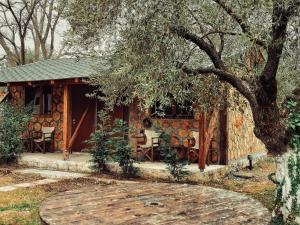 Vonkajšia záhrada v ubytovaní Nisi Glamping