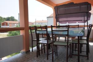 Balkón alebo terasa v ubytovaní Apartment IJ 3stars 4-6 persons