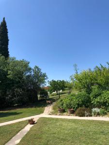 Zahrada ubytování B&B Corte Preare