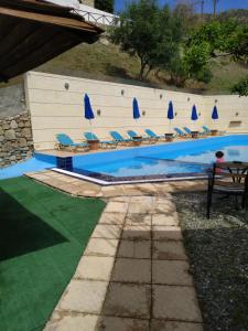 The swimming pool at or close to Sfinias Apartments