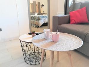 Ruang duduk di Appartement avec Terrasse