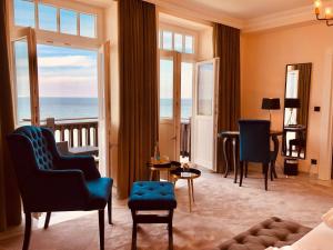 Posezení v ubytování meergut HOTELS