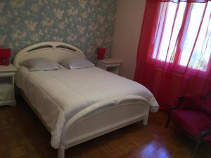 Postel nebo postele na pokoji v ubytování Le paradis de la Provence