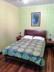 Uma cama ou camas num quarto em Casa Leon Guesthouse