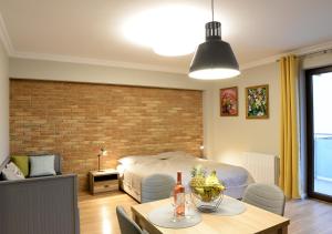 Posezení v ubytování Apartamenty Gaja