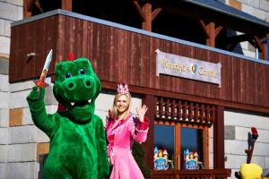 Gäste, die in der Unterkunft LEGOLAND Castle Hotel übernachten