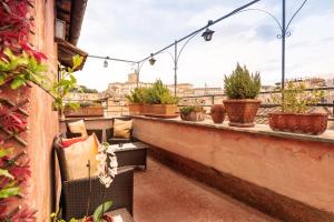 Balkon lub taras w obiekcie Principessa Trevi