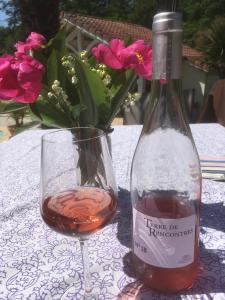 Pijača v nastanitvi Gîte Les Vignes