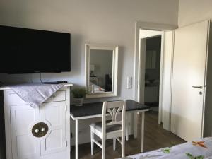 TV a/nebo společenská místnost v ubytování Fewo Watzmann