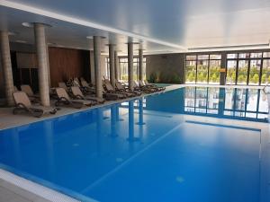 Bazén v ubytování Apartament z Basenem Laura Polanki Park nebo v jeho okolí