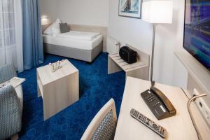 TV/Unterhaltungsangebot in der Unterkunft Hotel Seeschwalbe