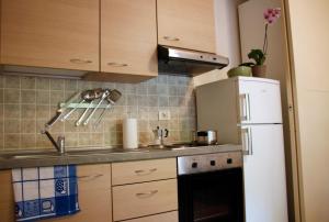 A kitchen or kitchenette at Basement Turati 3 -Consulates District