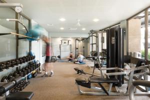 Fitness centrum a/nebo fitness zařízení v ubytování Wrest Point