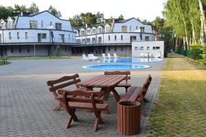 Πισίνα στο ή κοντά στο Apartament Silence Gold Club