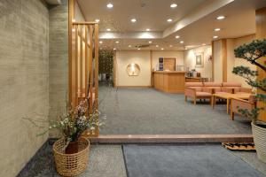 Lobbyen eller receptionen på Kanko Hotel Tamaru
