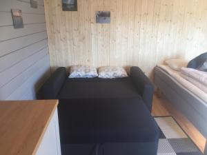 Posezení v ubytování Stuga för 2 till 4 personer