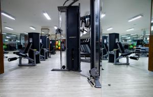 Fitness centrum a/nebo fitness zařízení v ubytování The Francis Hotel