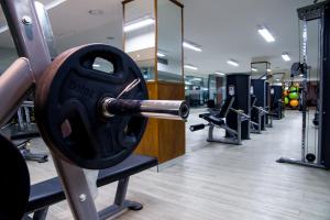 Fitness centrum a/nebo fitness zařízení v ubytování The Francis Hotel