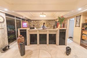 Lobbyn eller receptionsområdet på Hotel Ayodhya