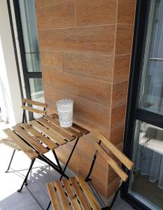 Balkón alebo terasa v ubytovaní Grand Apartament