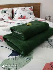 Posteľ alebo postele v izbe v ubytovaní Grand Apartament