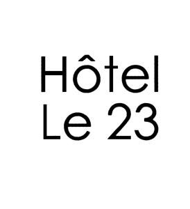 Certifikát, hodnocení, plakát nebo jiný dokument vystavený v ubytování Hôtel Le 23