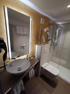 Hotel Brienzersee的一间浴室