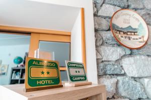 Certifikát, hodnocení, plakát nebo jiný dokument vystavený v ubytování Hotel Bungalows Europa