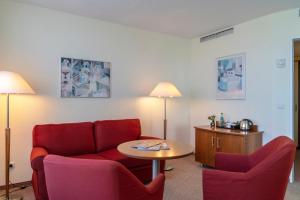 Posezení v ubytování Globana Airport Hotel